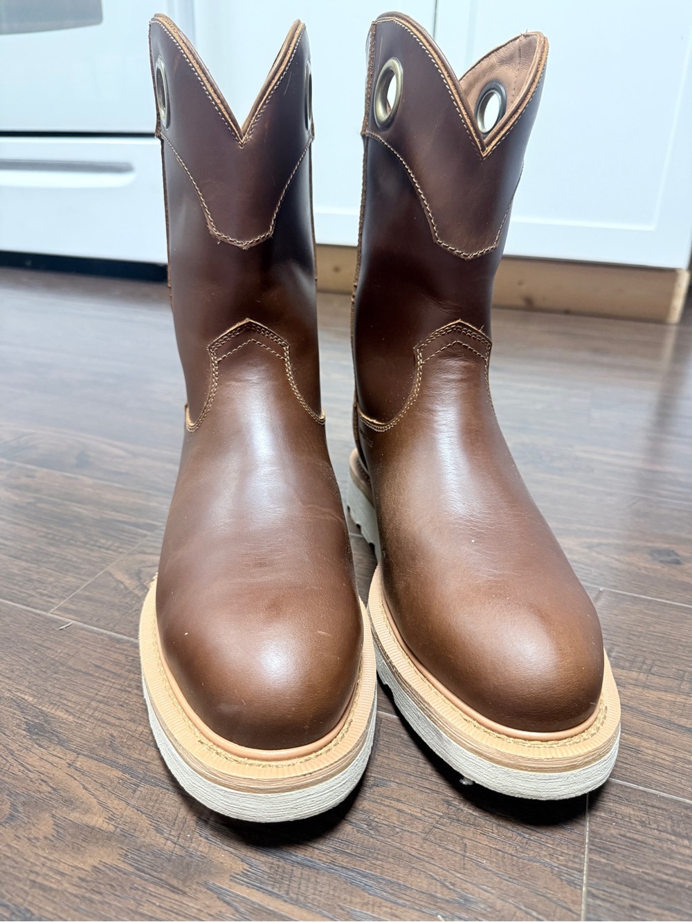 Tecovas ROPER BOOTS LongHaul Waterproof Roper Composite Toe Work 10.5 EE WIDE - Picture 2 of 10